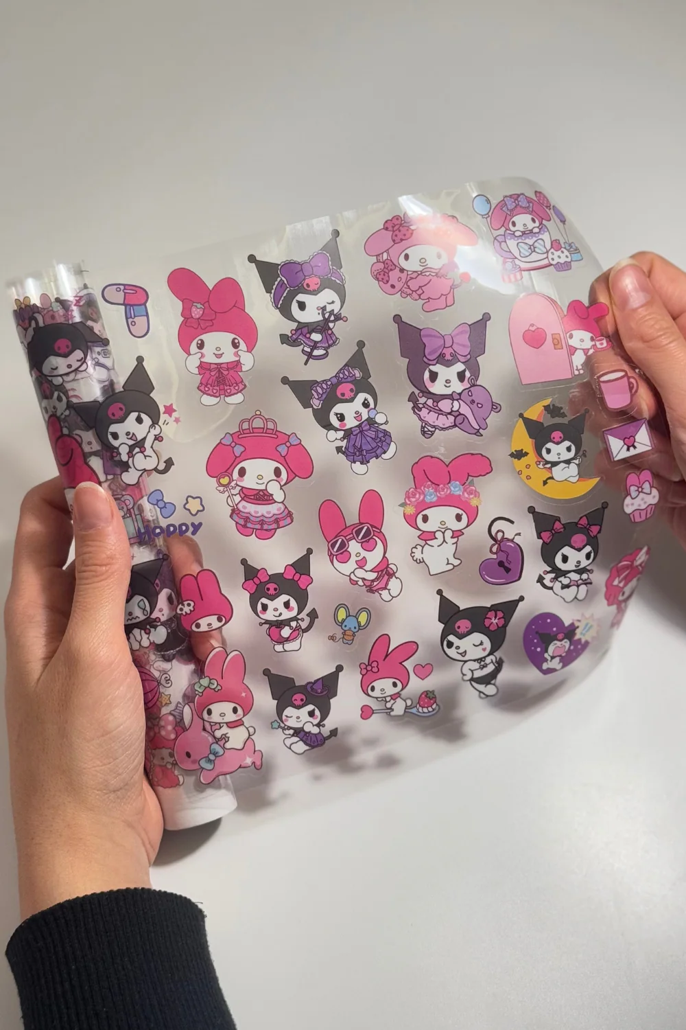 Sanrio Temalı Rulo Sticker