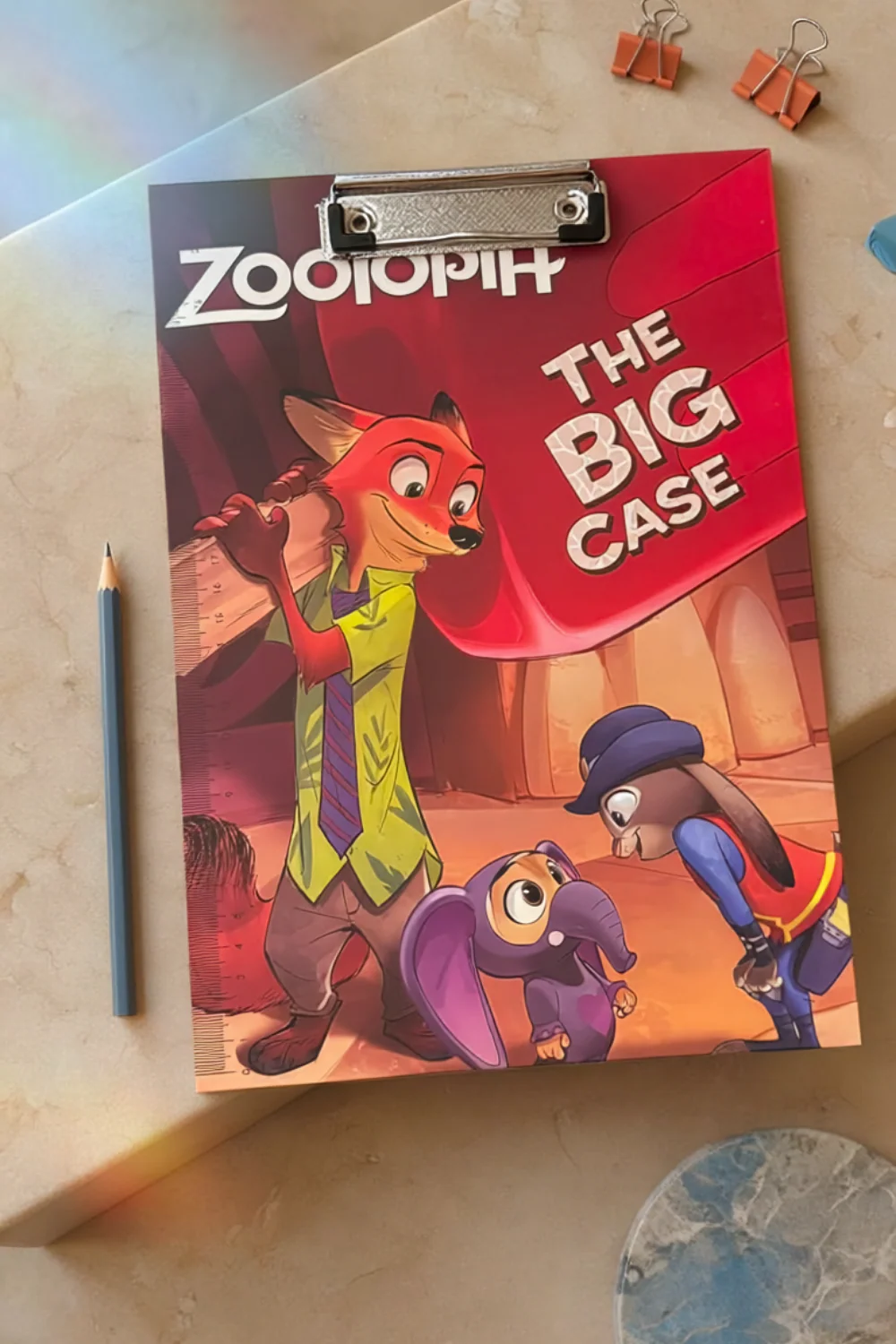 Zootopia Temalı A4 Sekreterlik — 1. The Big Case