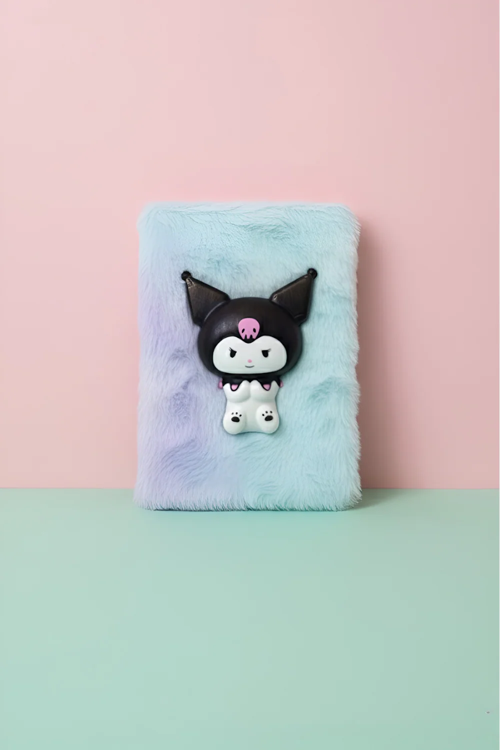 Kuromi Temalı Squishy Kabartmalı Pofuduk Peluş Defter