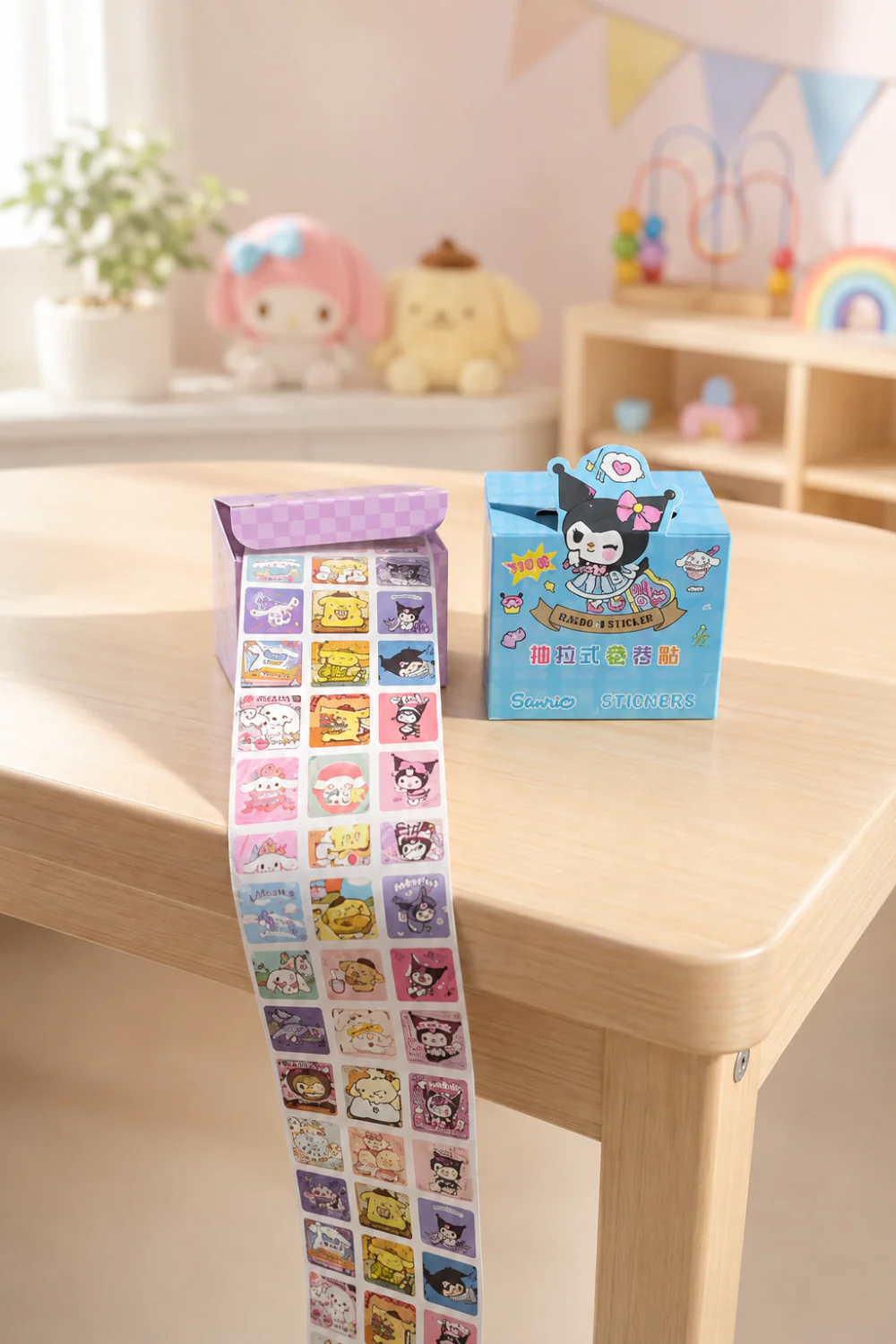 Sanrio Temalı Rulo Sticker Albümü