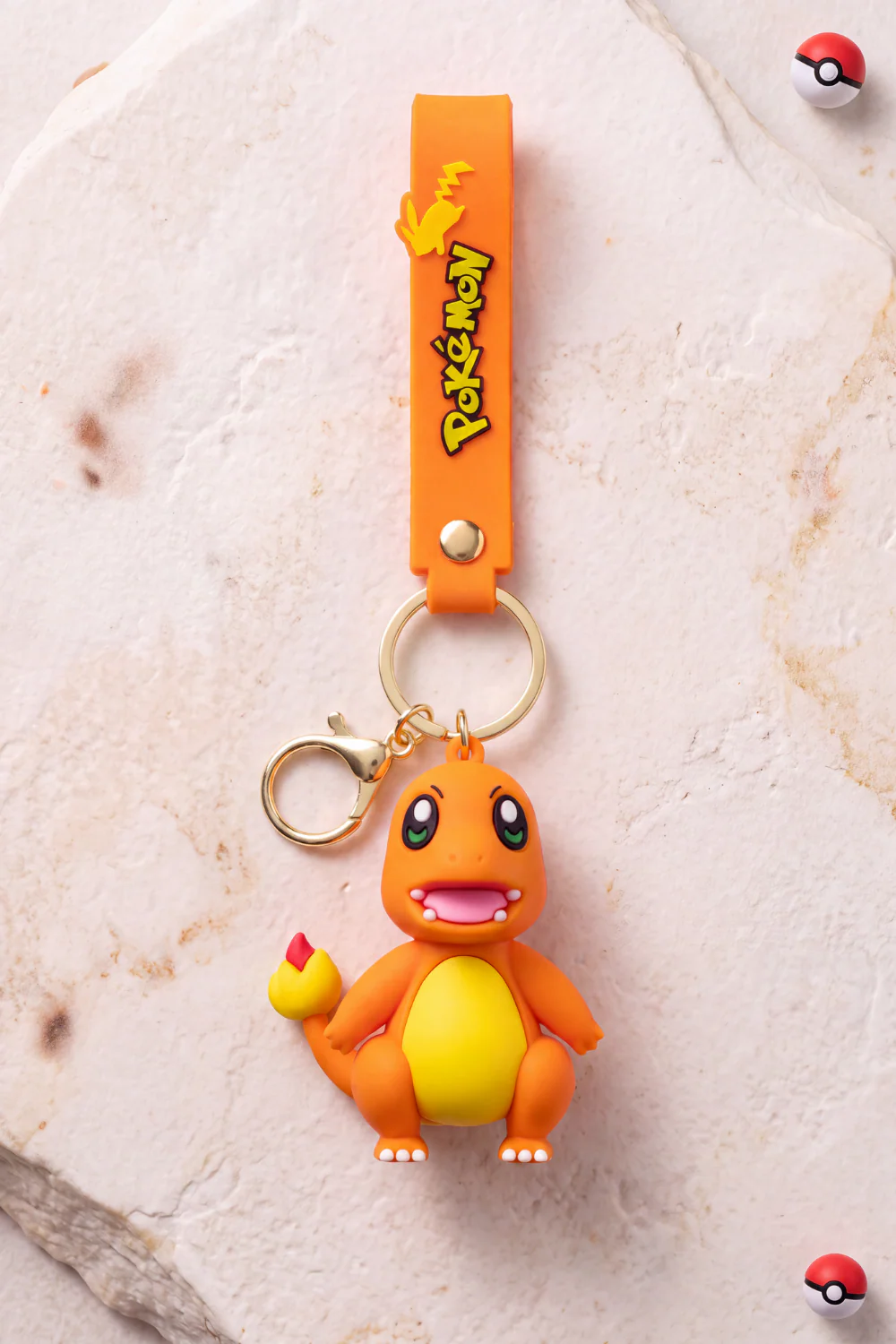 Jigglypuff Temalı Charm Anahtarlık — Charmander