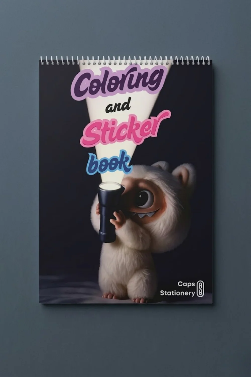 Labubu Temalı 50 Sayfa Boyama & 20 Sticker Kitabı